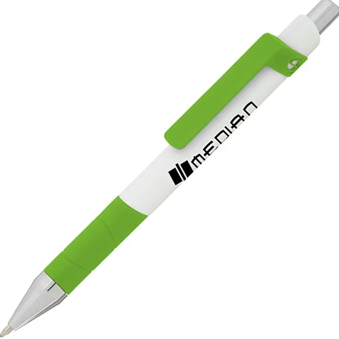 Souvenir Rize Grip Pen - White