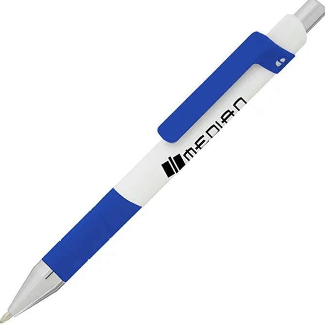 Souvenir Rize Grip Pen - White - 24 hr
