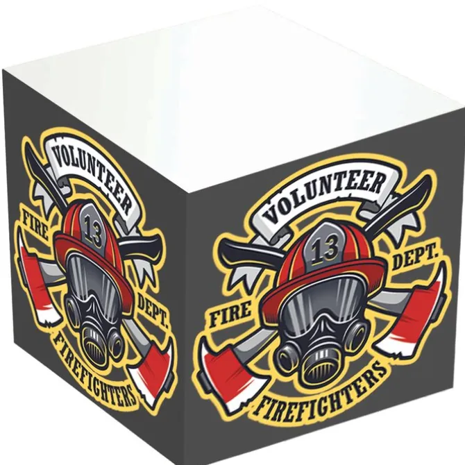 Souvenir Sticky Note Cube - 2-3/8 inches x 2-3/8 inches x 2-3/8 inches