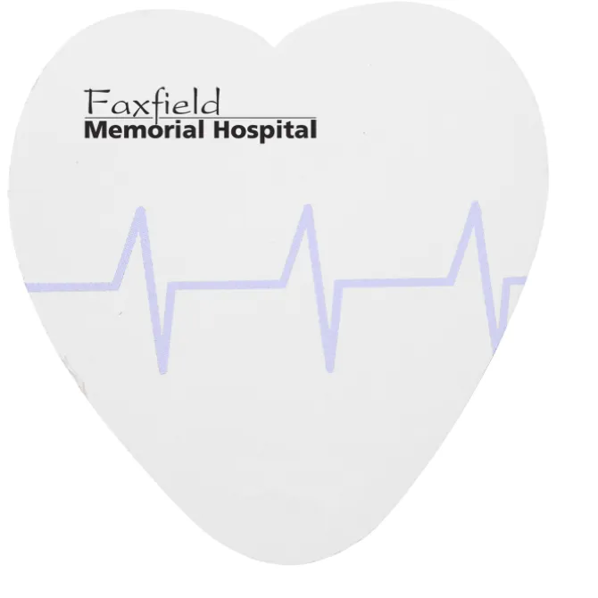 Souvenir Sticky Note - Heart - Pulse - 25 Sheet
