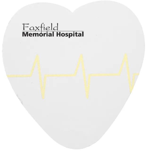 Souvenir Sticky Note - Heart - Pulse - 25 Sheet