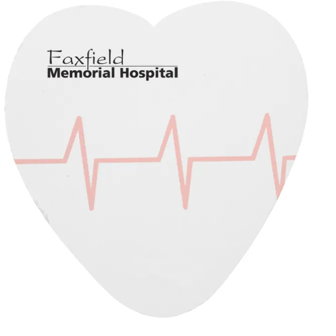 Souvenir Sticky Note - Heart - Pulse - 25 Sheet