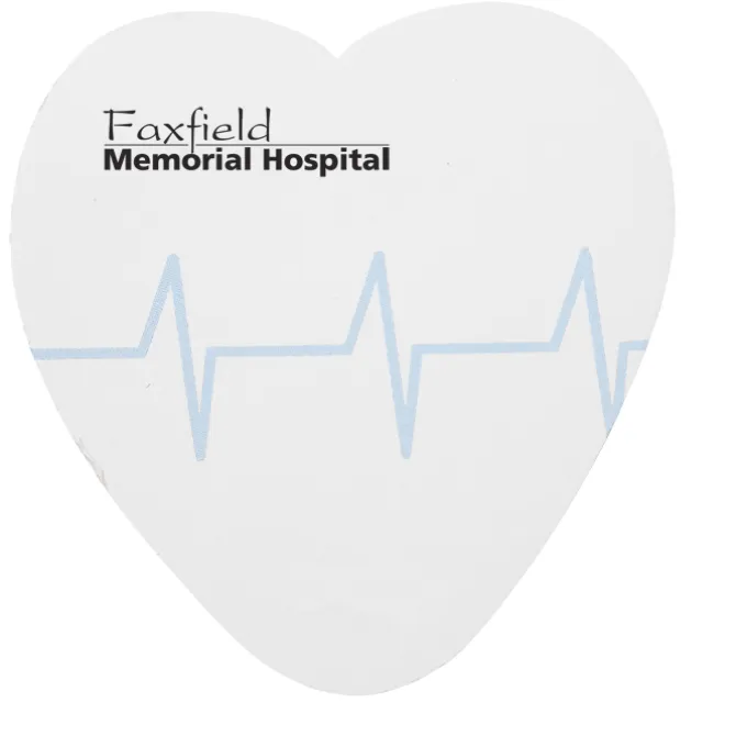 Souvenir Sticky Note - Heart - Pulse - 25 Sheet