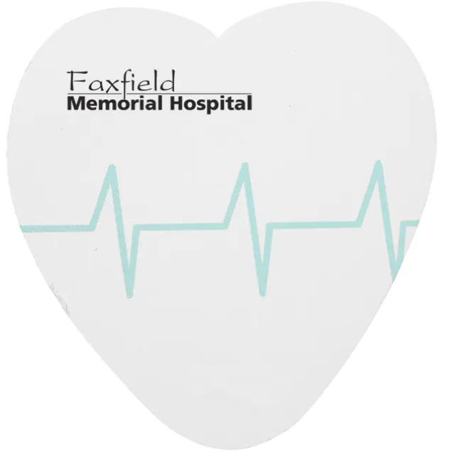Souvenir Sticky Note - Heart - Pulse - 25 Sheet