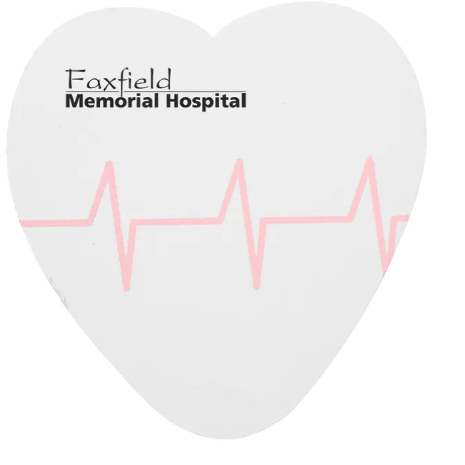 Souvenir Sticky Note - Heart - Pulse - 25 Sheet