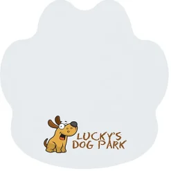 Souvenir Sticky Note - Paw - 25 Sheet