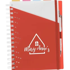 Souvenir Tabbed Notebook with Pen