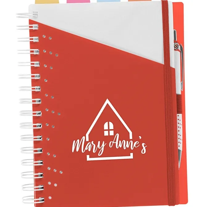 Souvenir Tabbed Notebook with Pen