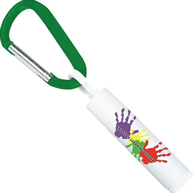 Soy Lip Balm with Carabiner