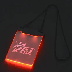 Space Glow Lighted Badge - Screen
