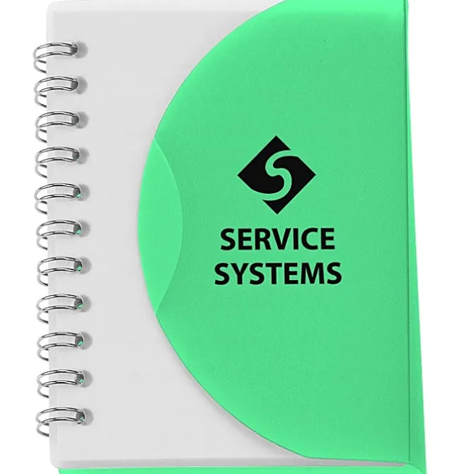 Spiral Curve Notebook - 4 1/4 inches x 3 1/4 inches