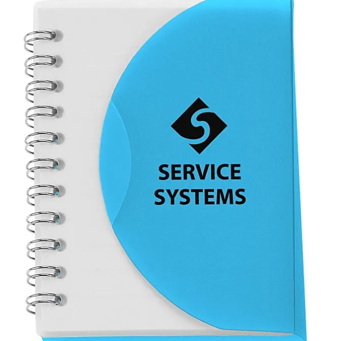 Spiral Curve Notebook - 4 1/4 inches x 3 1/4 inches