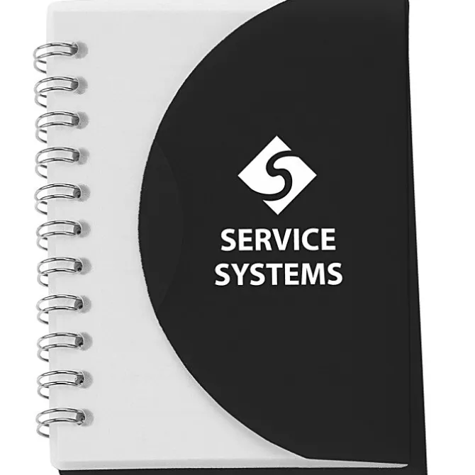Spiral Curve Notebook - 4 1/4 inches x 3 1/4 inches