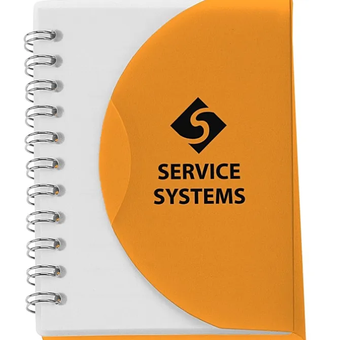 Spiral Curve Notebook - 4 1/4 inches x 3 1/4 inches