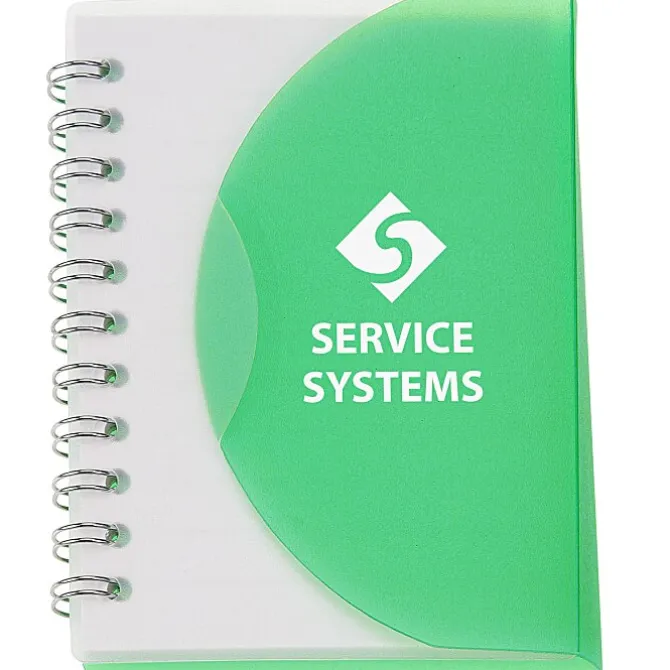 Spiral Curve Notebook - 4 1/4 inches x 3 1/4 inches