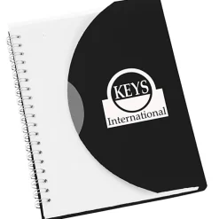 Spiral Curve Notebook - 7 inches x 5 inches