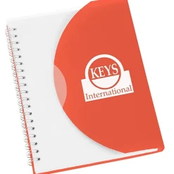 Spiral Curve Notebook - 7 inches x 5 inches