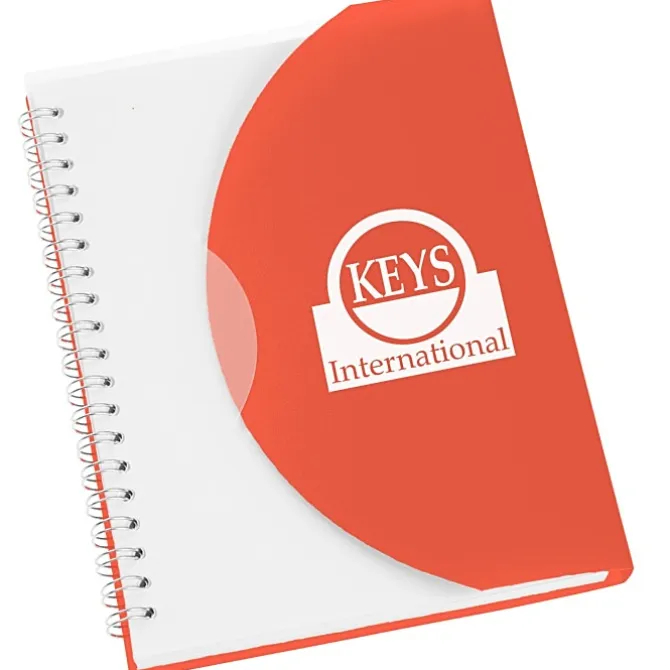 Spiral Curve Notebook - 7 inches x 5 inches