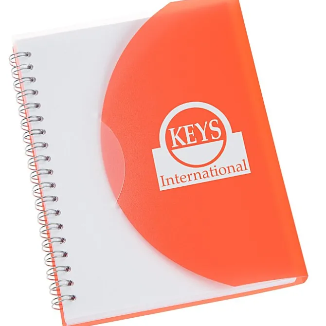 Spiral Curve Notebook - 7 inches x 5 inches
