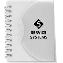Spiral Curve Notebook - 4 1/4 inches x 3 1/4 inches - 24 hr