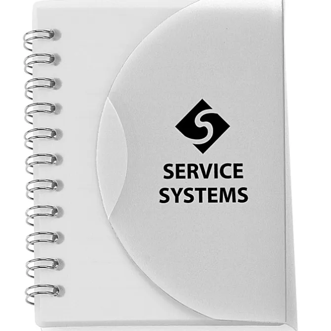 Spiral Curve Notebook - 4 1/4 inches x 3 1/4 inches - 24 hr