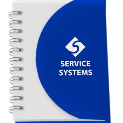 Spiral Curve Notebook - 4 1/4 inches x 3 1/4 inches - 24 hr