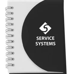 Spiral Curve Notebook - 4 1/4 inches x 3 1/4 inches - 24 hr