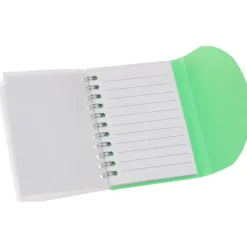 Spiral Curve Notebook - 4 1/4 inches x 3 1/4 inches - 24 hr