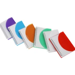 Spiral Curve Notebook - 5 1/4 inches x 4 1/4 inches