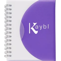 Spiral Curve Notebook - 5 1/4 inches x 4 1/4 inches