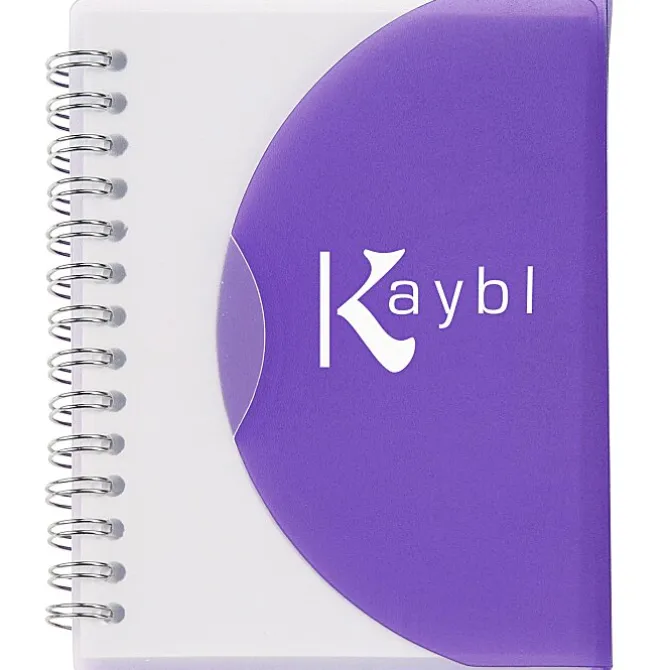 Spiral Curve Notebook - 5 1/4 inches x 4 1/4 inches