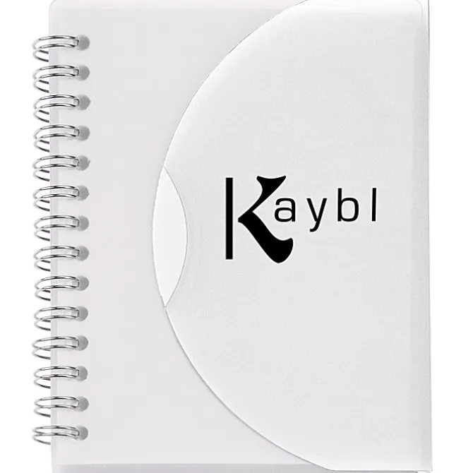 Spiral Curve Notebook - 5 1/4 inches x 4 1/4 inches