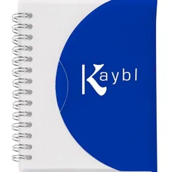 Spiral Curve Notebook - 5 1/4 inches x 4 1/4 inches