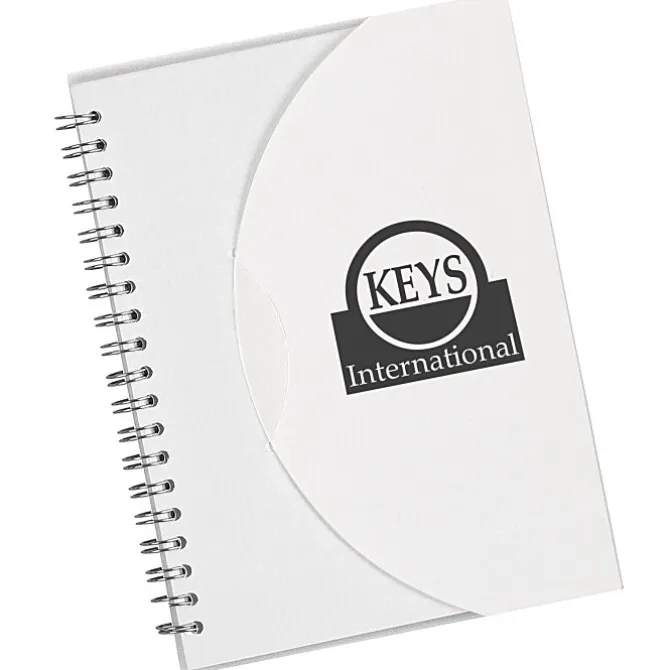 Spiral Curve Notebook - 7 inches x 5 inches - 24 hr