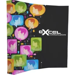 Splash Curved Floor Display - 7' - Wrap Graphics - Replacement Graphic