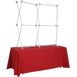 Splash Curved Tabletop Display - 5' - Wrap Graphics