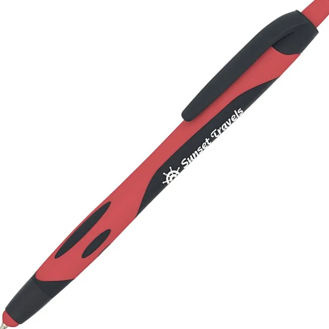 Sport Soft Touch Stylus Gel Pen