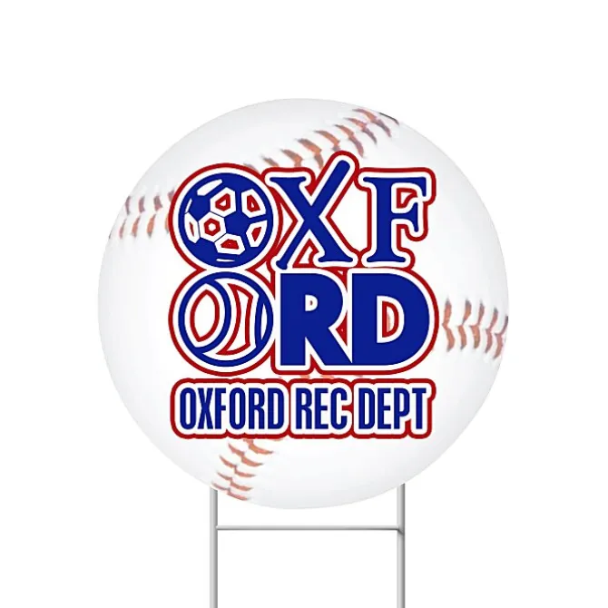 Sport Yard Sign - Baseball - 24 inches x 24 inches