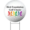Sport Yard Sign - Golf Ball - 24 inches x 24 inches