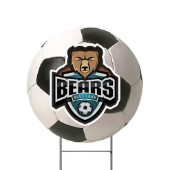 Sport Yard Sign - Soccer Ball - 24 inches x 24 inches