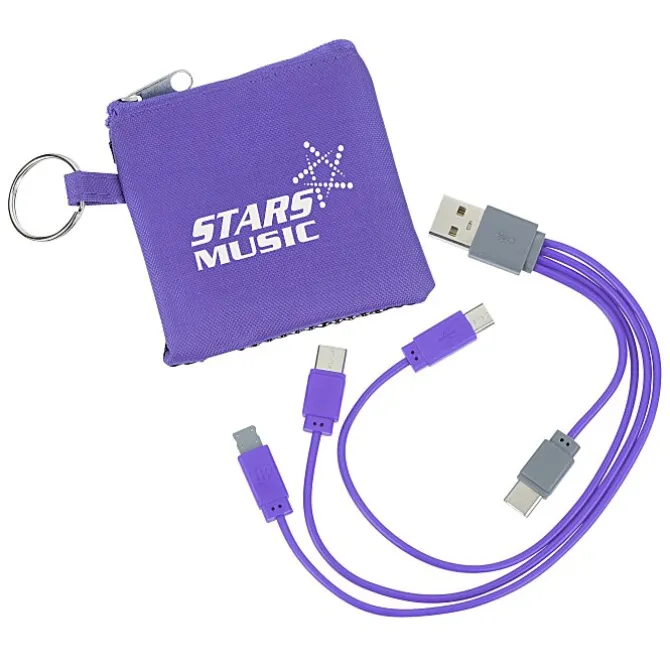 Sporty Charging Cable USB-C Pouch - 24 hr