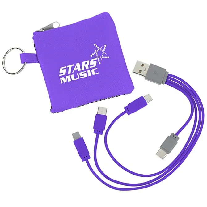 Sporty Charging Cable USB-C Pouch - 24 hr