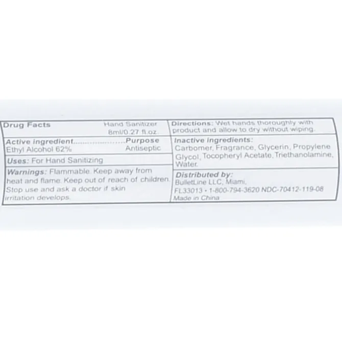Spritz Sanitizer Spray - 0.27 oz