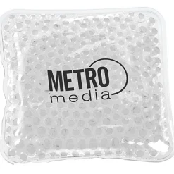 Square Aqua Pearls Hot/Cold Pack