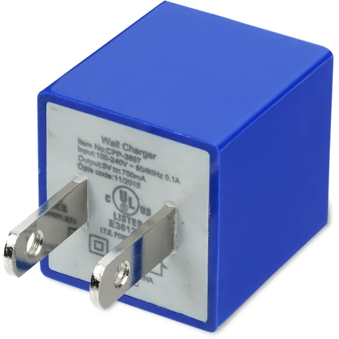 Square USB Wall Charger