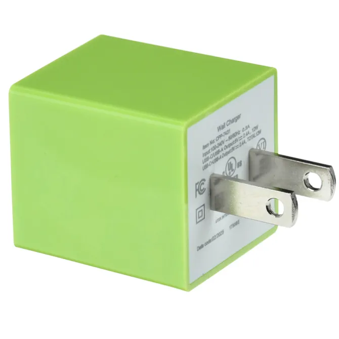 Square USB Wall Charger - USBC - 24 hr