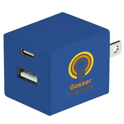 Square USB Wall Charger - USBC - 24 hr