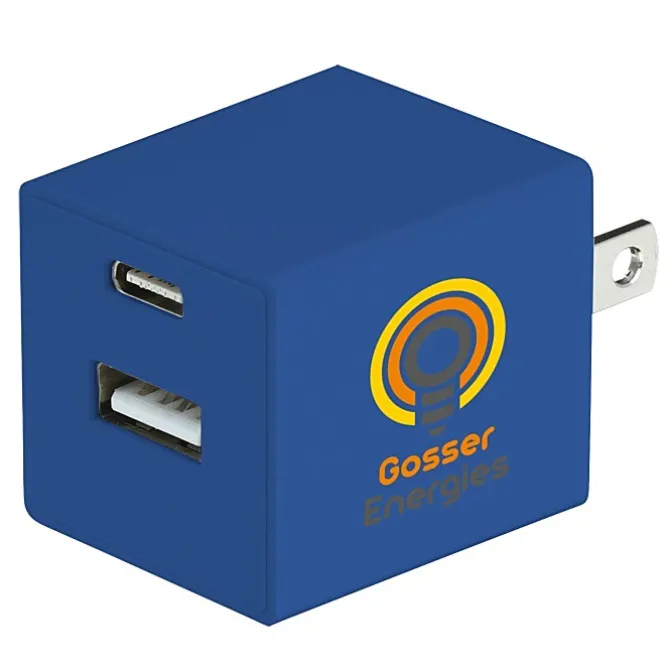 Square USB Wall Charger - USBC - 24 hr