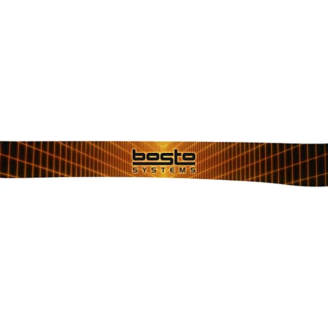 Standard Curved Floor Display - 10' - Header - Replacement Graphic