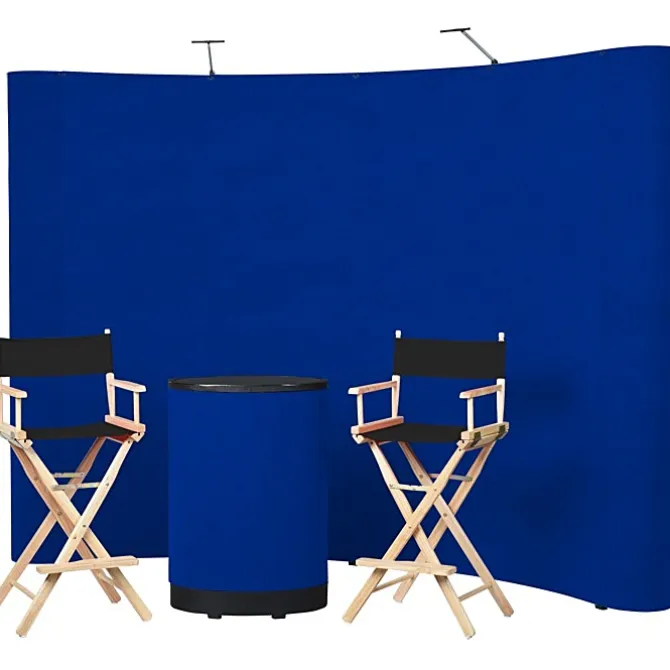 Standard Curved Floor Display - 10' Kit - Blank